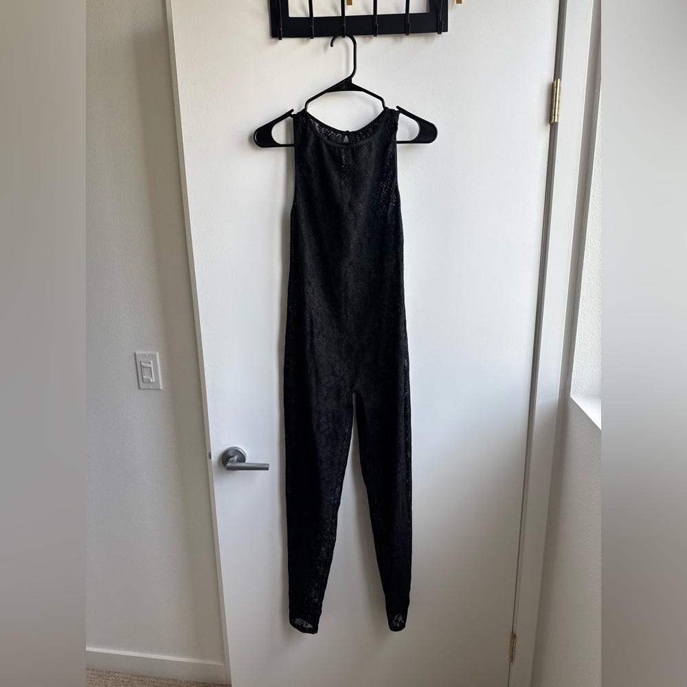 Black Sleeveless Jumpsuit